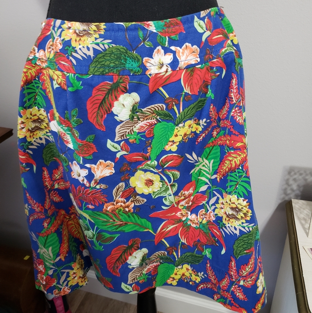 Tropical Lined Skirt